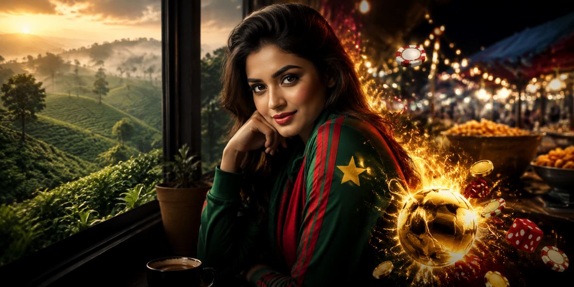 সিলেটে চা বাগানে ক্রীড়া বাজি মুহূর্ত